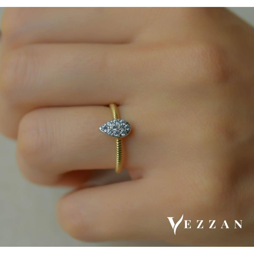 Damla Tek Taş Yüzük